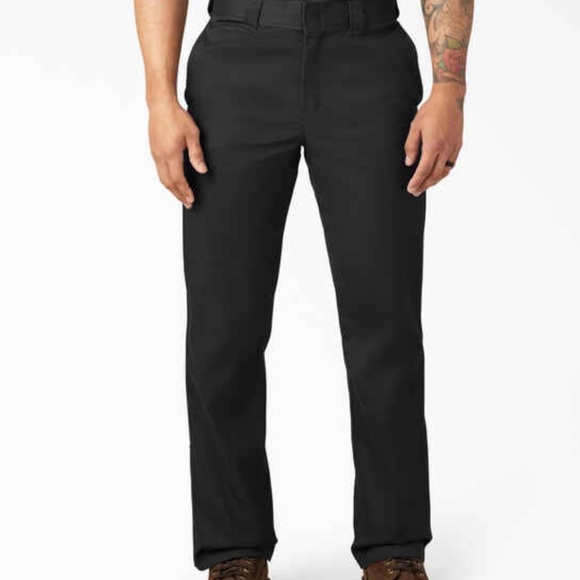 NWT Dickies Men's 874 Flex Original Fit Black Pants - Picture 2 of 10